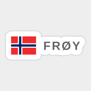 Frøy Norway Sticker